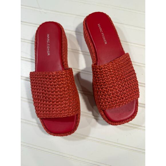 Mac Fisher El Pais Sandal in Red Size 8 - Picture 2 of 9